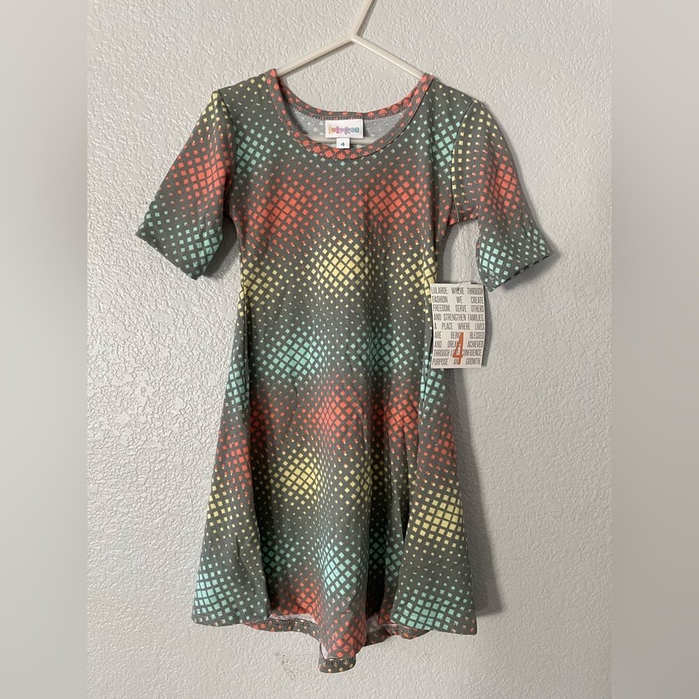 LuLaRoe kids size 4 Adeline Dress!